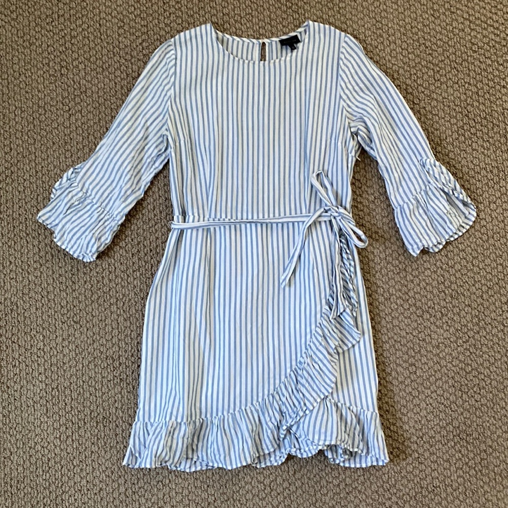 WHO WHAT WEAR striped dress
